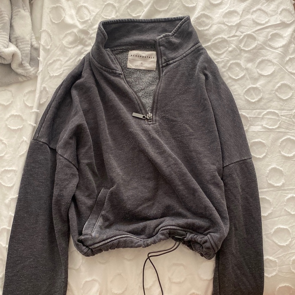 Aeropostle Cropped Hoodie size M